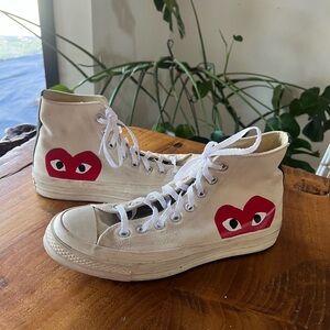 Converse Chuck Taylor x Comme des Garcons Play Hi Top
